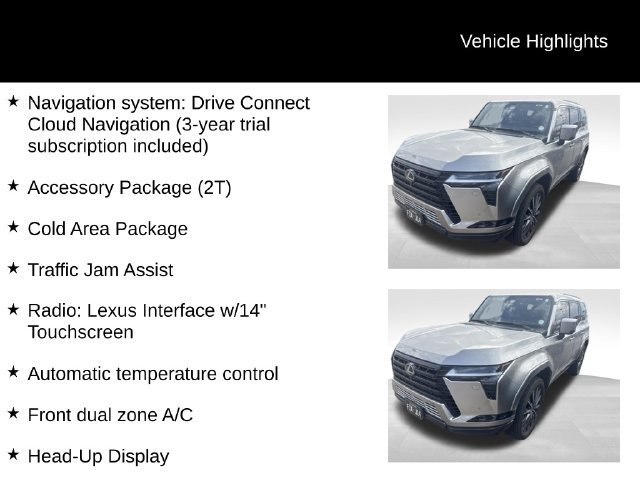 Used 2025 Lexus GX 550 w/ Accessory Package (2T) AWD/4WD image 8