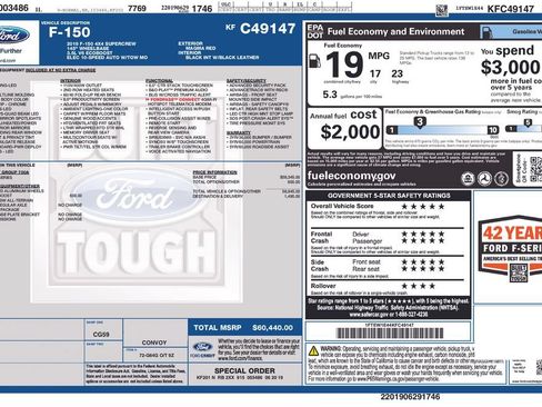 Used 2019 Ford F150 Platinum AWD/4WD image 39