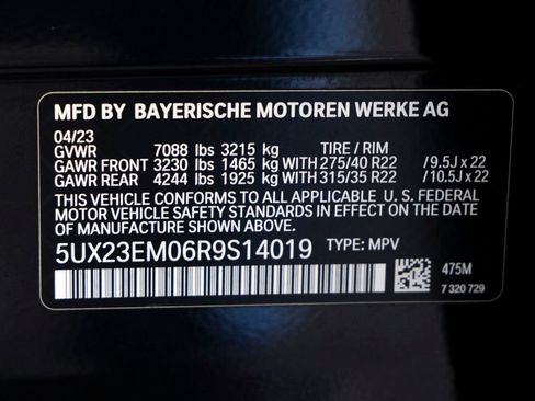Certified 2024 BMW X7 xDrive40i w/ M Sport Package image 35