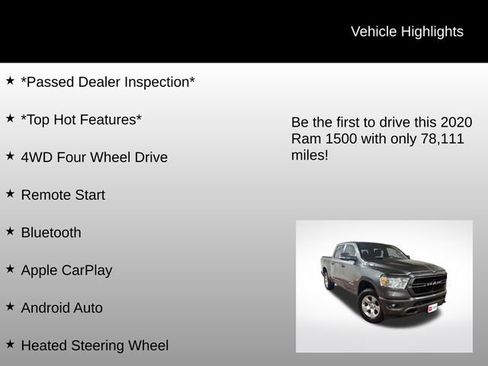 Used 2020 RAM 1500 Big Horn image 7