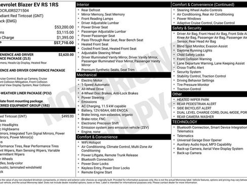 Used 2024 Chevrolet Blazer EV RS image 11