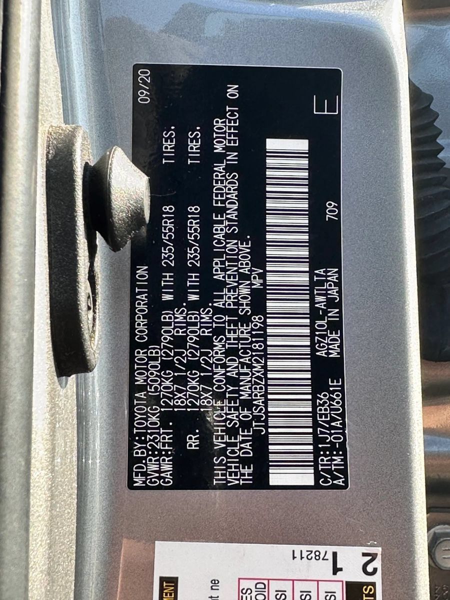 Used 2021 Lexus NX 300 F Sport w/ F Sport Premium Package FWD image 12