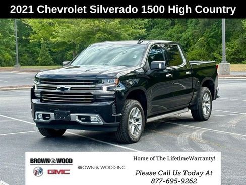 Used 2021 Chevrolet Silverado 1500 High Country w/ Technology Package image 1