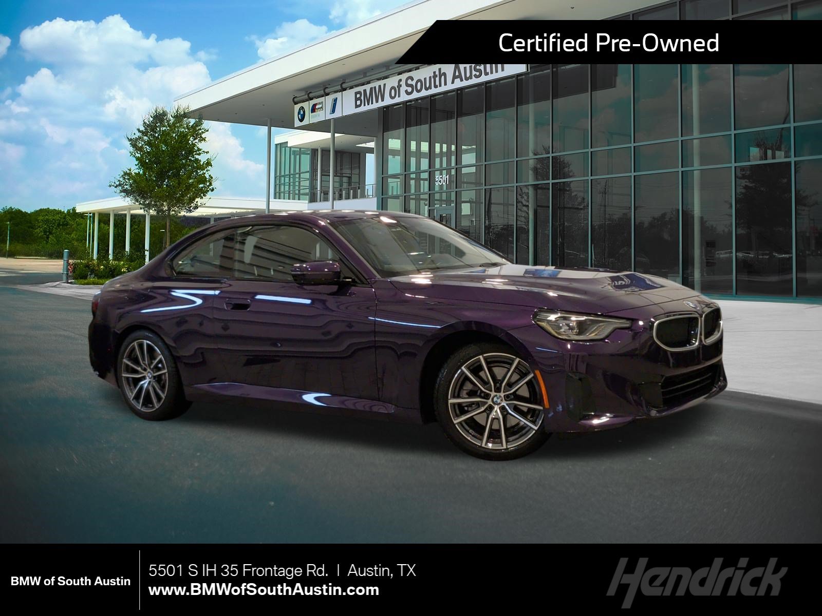 Certified 2025 BMW 230i Coupe RWD image 1
