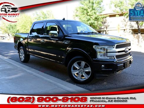 Used 2018 Ford F150 Platinum w/ Equipment Group 701A Luxury image 1