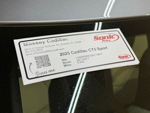 New 2025 Cadillac CT5 Sport image 21