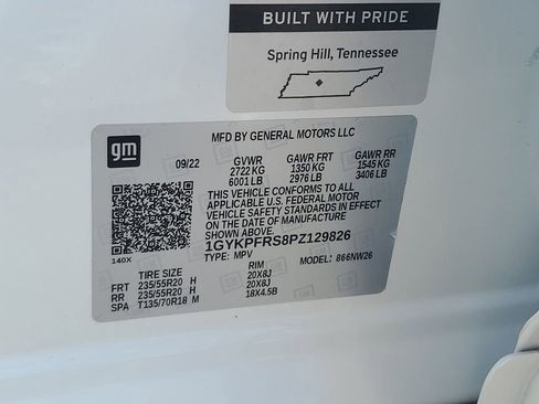 Certified 2023 Cadillac XT6 Premium Luxury w/ Platinum Package image 30