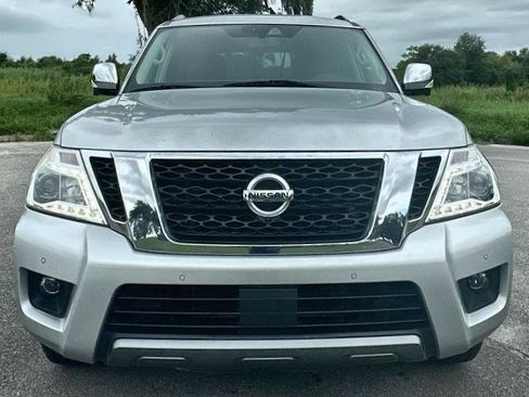 Used 2020 Nissan Armada Platinum w/ Captain's Chairs Package RWD image 2