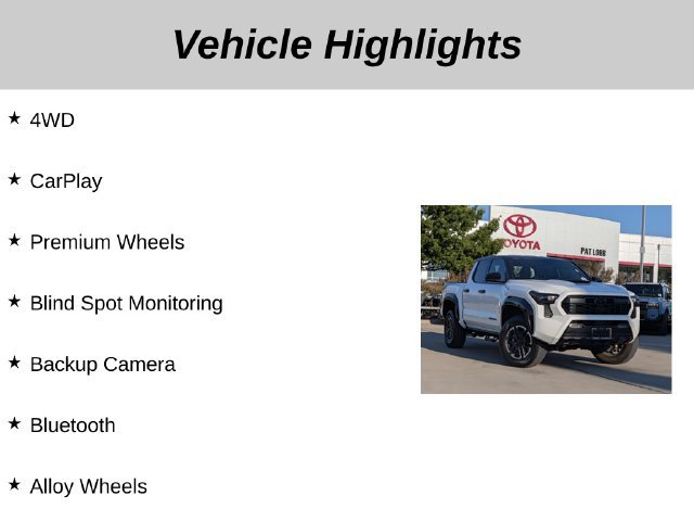 Used 2024 Toyota Tacoma TRD Sport AWD/4WD image 5