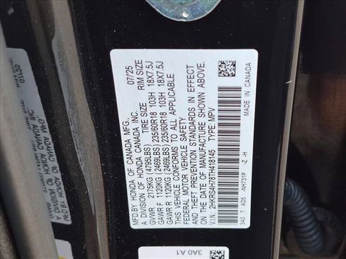 Certified 2026 Honda CR-V EX-L image 25