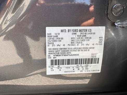 Used 2023 Ford Explorer Limited RWD image 31