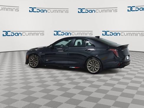 Used 2024 Cadillac CT4 V Blackwing w/ LPO, Red Accent Package RWD image 6