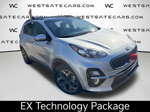 Certified 2021 Kia Sportage EX w/ EX Technology Package image 4