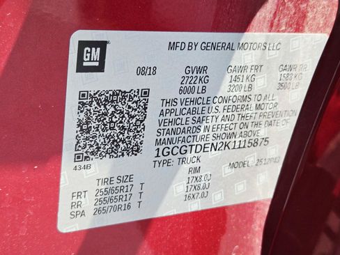 Used 2019 Chevrolet Colorado Z71 AWD/4WD image 39
