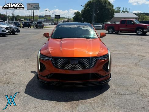 Used 2023 Cadillac CT4 V w/ Technology Package AWD/4WD image 2