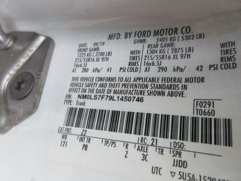 Used 2020 Ford Transit Connect XLT w/ CNG/LPG Engine Prep Package image 27