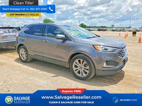 Used 2021 Ford Edge Titanium AWD/4WD image 5