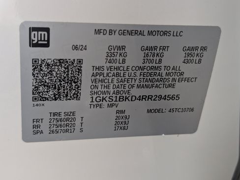 Used 2024 GMC Yukon SLT w/ SLT Premium Package RWD image 43