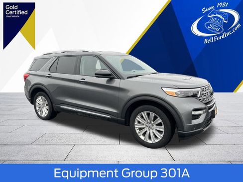 Certified 2023 Ford Explorer Limited w/ Limited Technology Package image 1