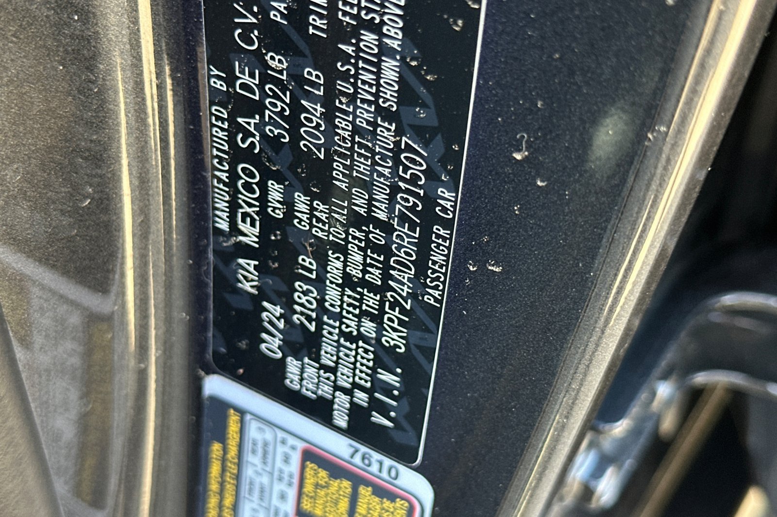 Used 2024 Kia Forte LXS FWD image 25