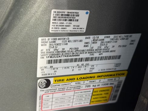 Used 2019 Ford Expedition Limited w/ Equipment Group 303A image 21