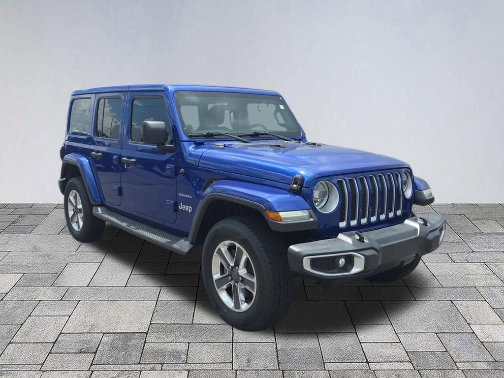 Used 2018 Jeep Wrangler Unlimited Sahara AWD/4WD image 1