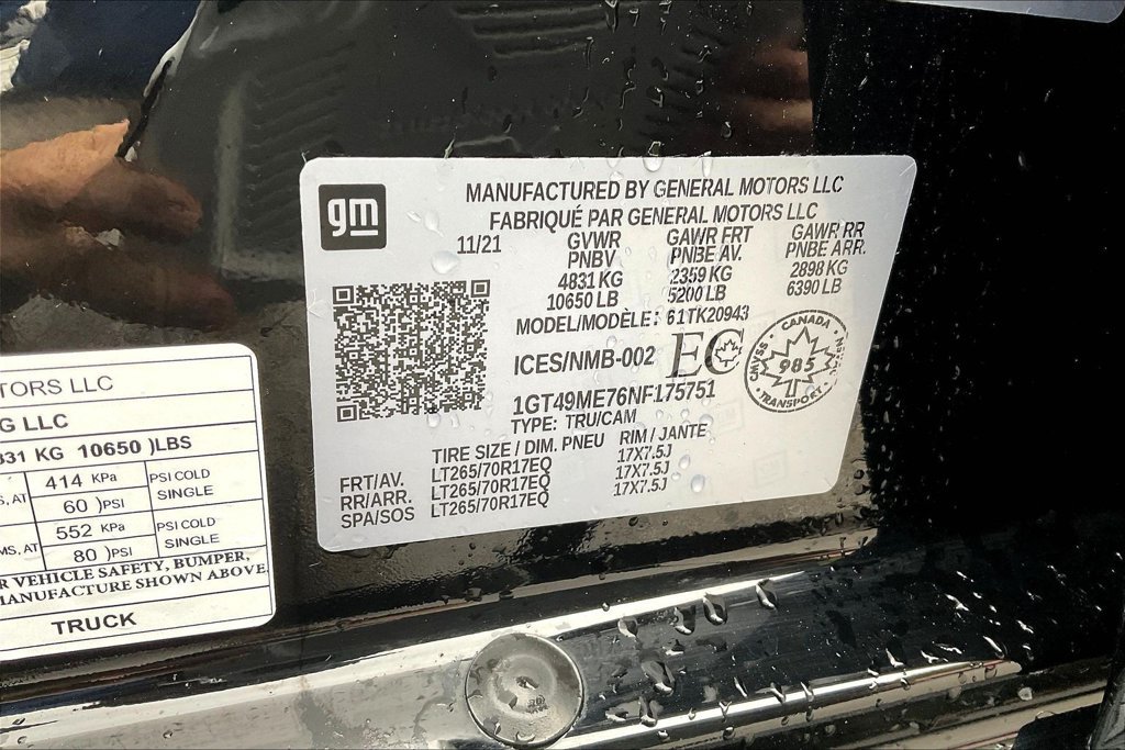 Used 2022 GMC Sierra 2500 SLE w/ Preferred Package AWD/4WD image 31