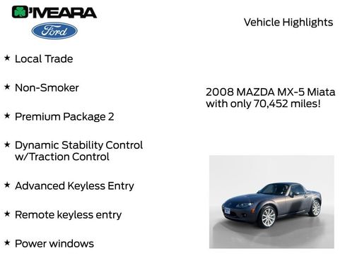 Used 2008 MAZDA MX-5 Miata Grand Touring w/ Premium Pkg image 7