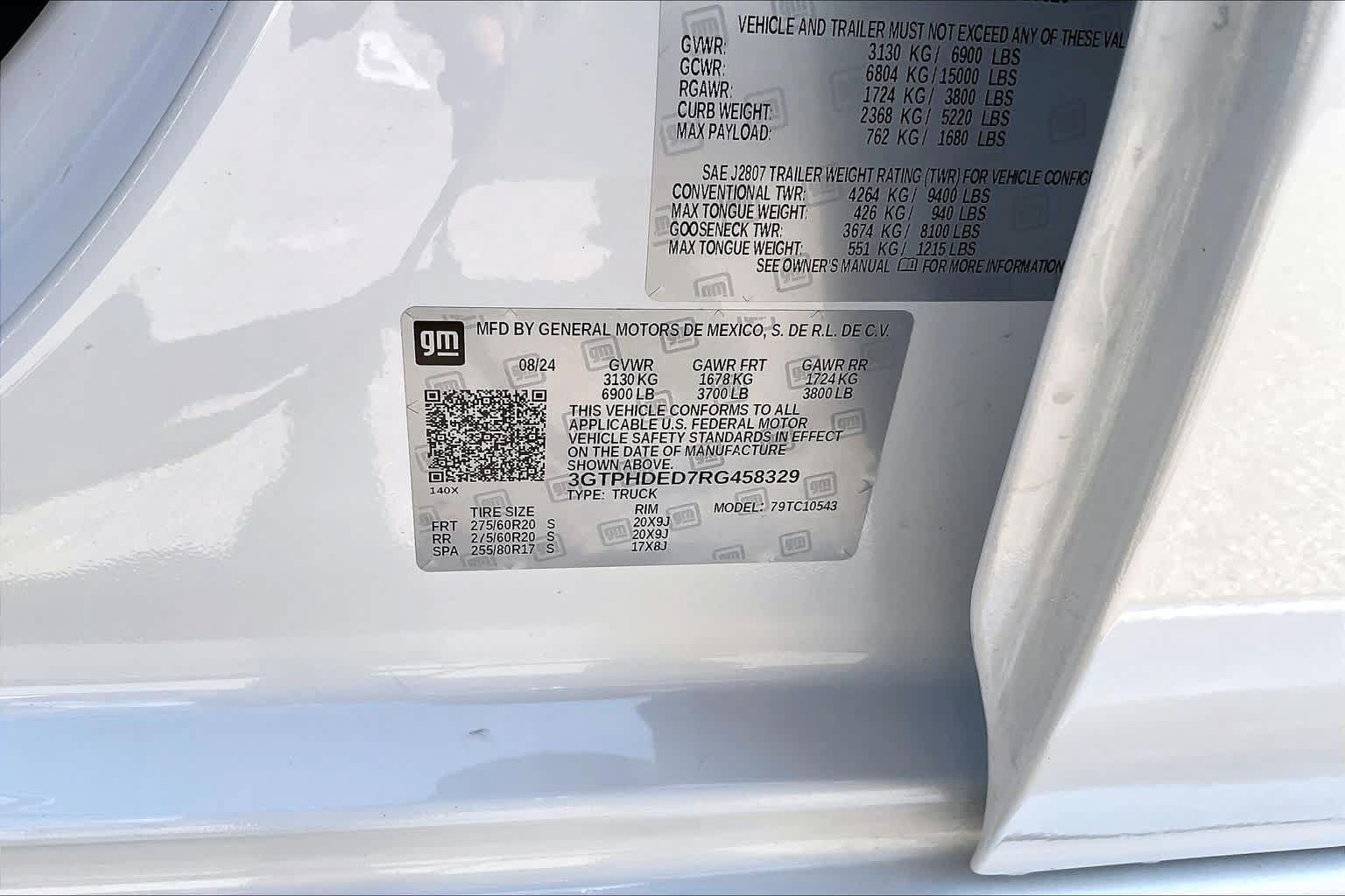 Used 2024 GMC Sierra 1500 SLT RWD image 34