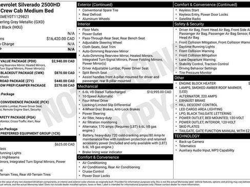 New 2026 Chevrolet Silverado 2500 Custom w/ Custom Value Package image 25