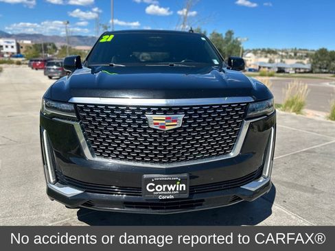 Used 2021 Cadillac Escalade Premium Luxury w/ Driver Assist Tech Package AWD/4WD image 2