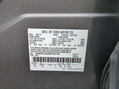 Used 2019 Ford Edge SEL w/ Cargo Accessory Package image 23