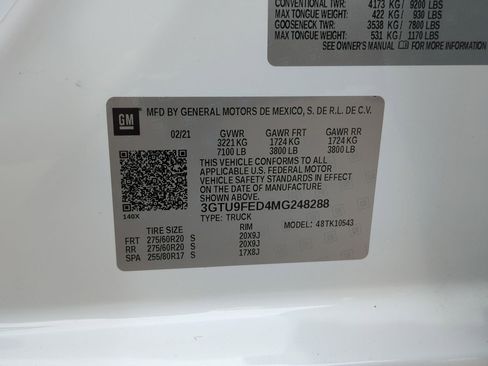 Certified 2021 GMC Sierra 1500 Denali w/ Technology Package image 34