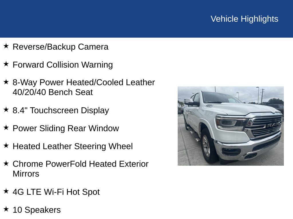 Used 2022 RAM 1500 Laramie AWD/4WD image 16