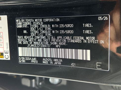 New 2026 Lexus NX 350h AWD w/ Luxury Package image 26