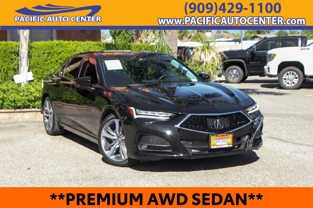 Used 2021 Acura TLX w/ Advance Package AWD/4WD image 1