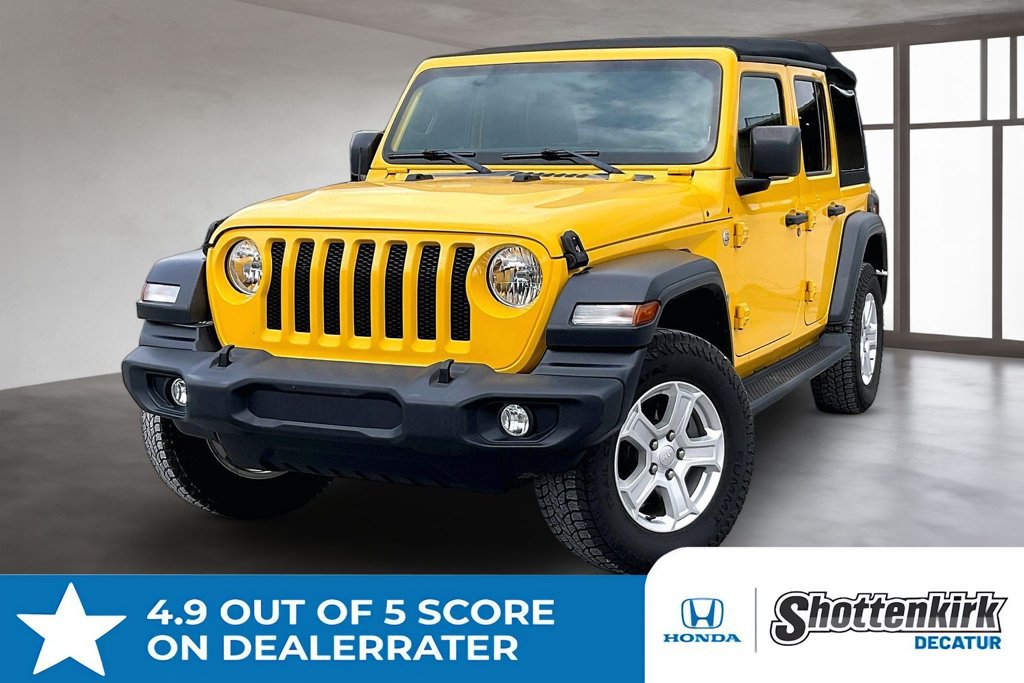 Used 2019 Jeep Wrangler Unlimited Sport S AWD/4WD image 1