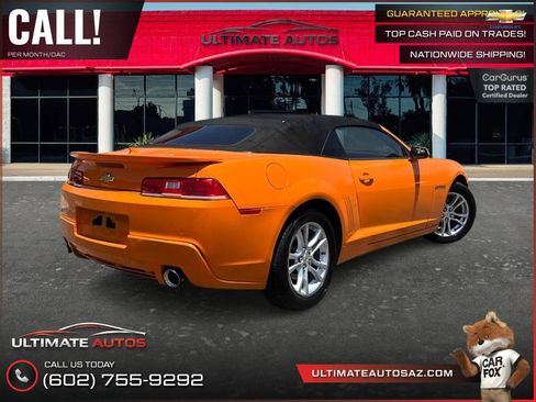 Used 2014 Chevrolet Camaro LT RWD image 3