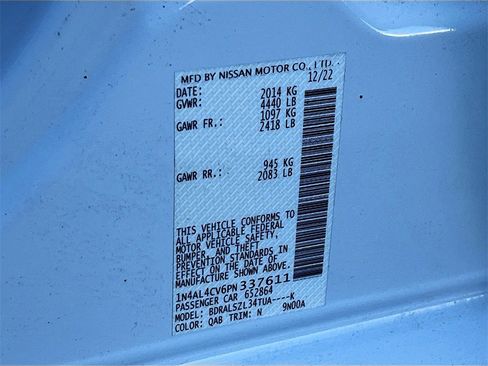 Used 2023 Nissan Altima 2.0 SR image 33