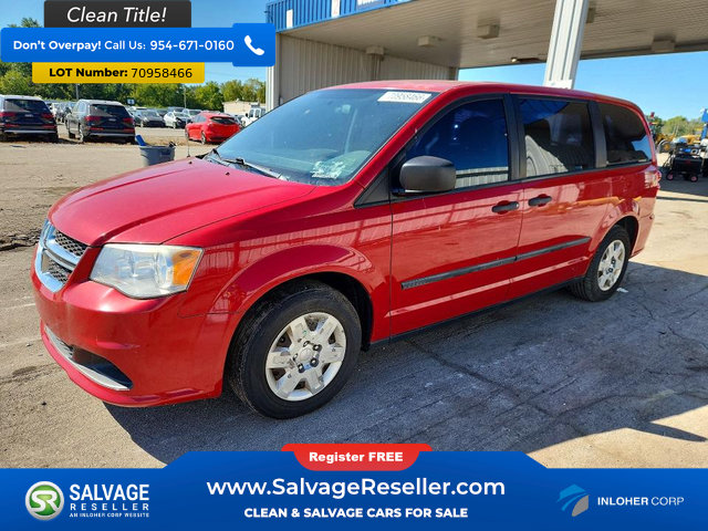 Used 2013 Dodge Grand Caravan American Value Package FWD image 1