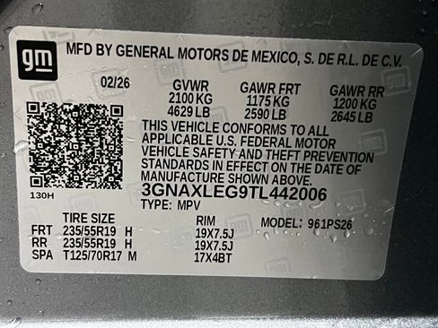 New 2026 Chevrolet Equinox RS image 32