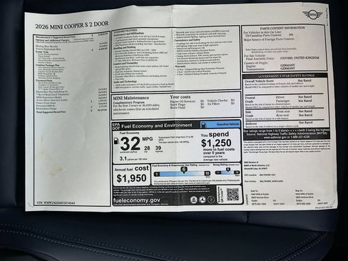 Certified 2026 MINI Cooper S FWD image 43
