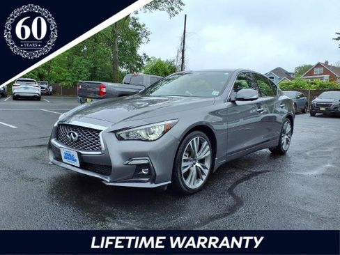 Certified 2022 INFINITI Q50 Sensory image 1