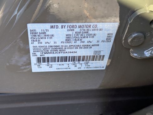 New 2026 Ford Explorer Tremor w/ Tremor Ultimate Package image 44