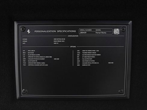 Used 2022 Ferrari Roma Nero Daytona Metallic image 56