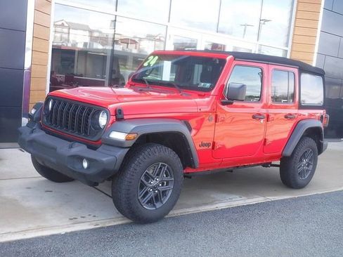 Certified 2024 Jeep Wrangler Sport S AWD/4WD image 1
