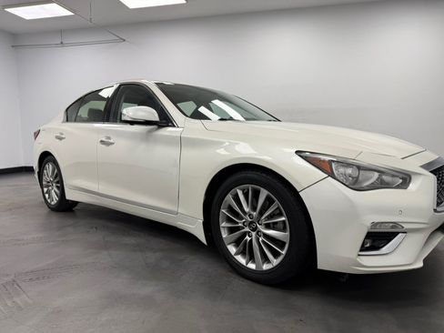 Used 2021 INFINITI Q50 Luxe w/ Cargo Package AWD/4WD image 17