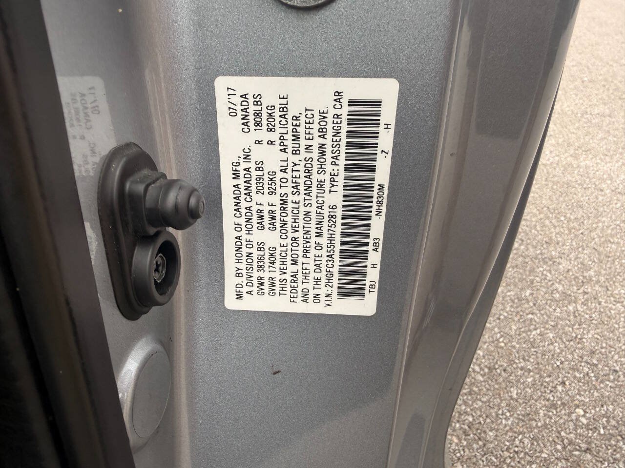 Used 2017 Honda Civic Si image 53