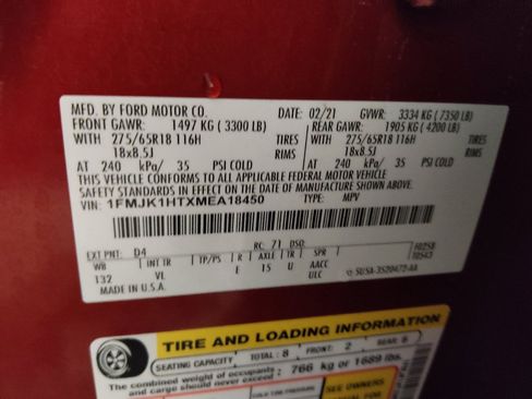 Used 2021 Ford Expedition Max XLT RWD image 33