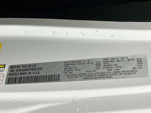 New 2026 Jeep Wrangler Sport image 7